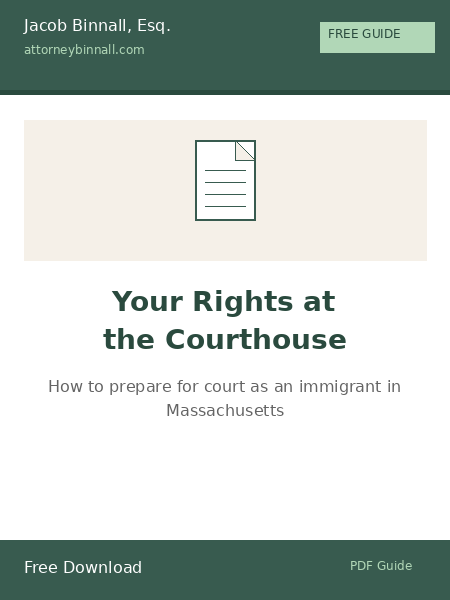 Courthouse Rights Guide Preview